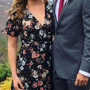 Lulus Floral Maxi Dress